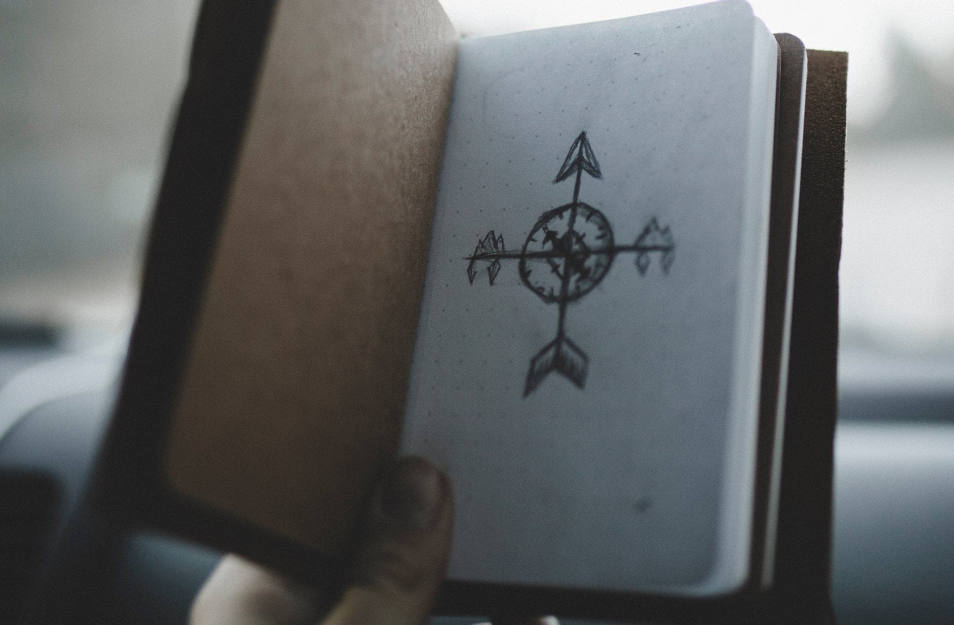 Guide book background image