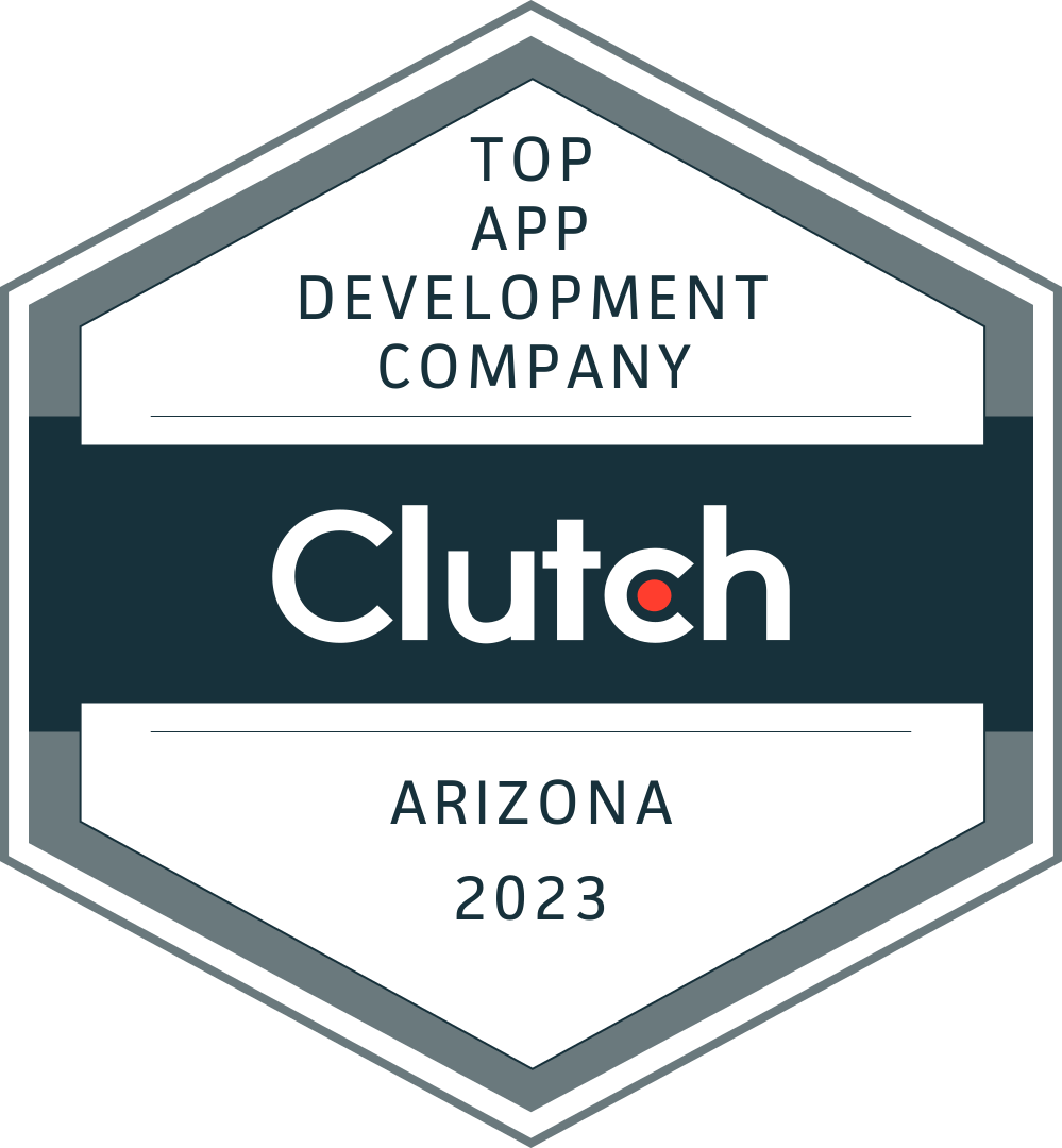 Clutch Badge - Top App Development Companyies in Arizona 2023